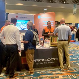 Prosoco pictured at IIBEC in Orlando in March 2022..