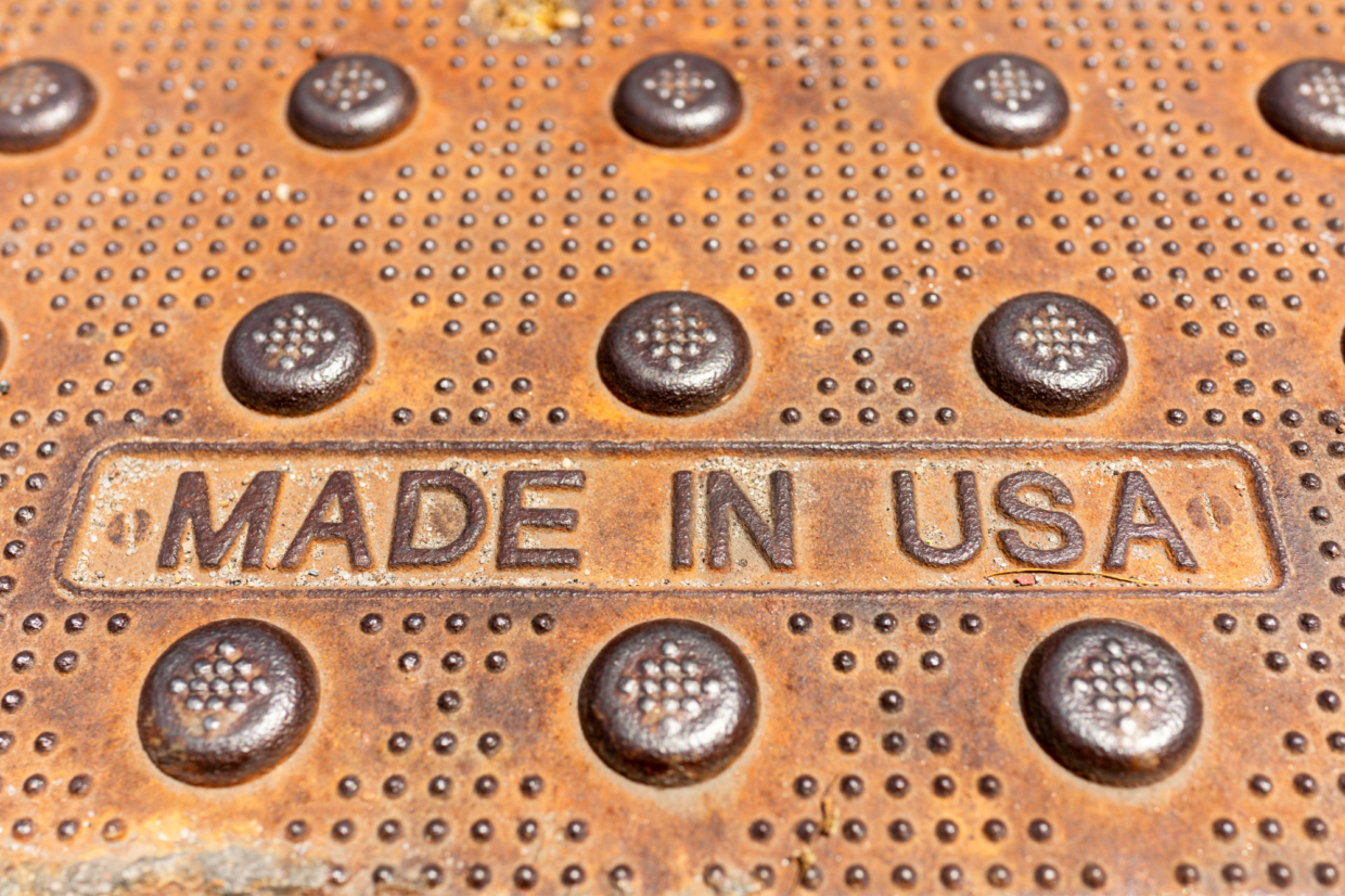 The Build America, Buy America Act covers how materials are sourced for infrastructure projects, including manufacturing products.
